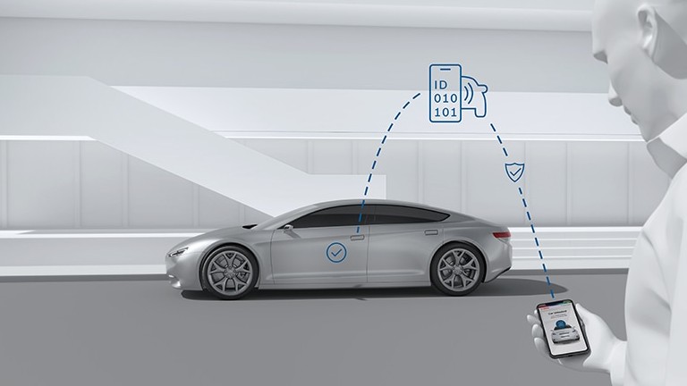 Bosch will Smartphones als Fahrzeugschlüssel nutzen