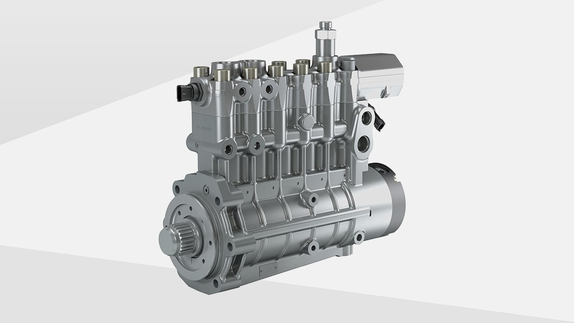 High-performance high-pressure pumps for diesel, gas and dual-fuel engines